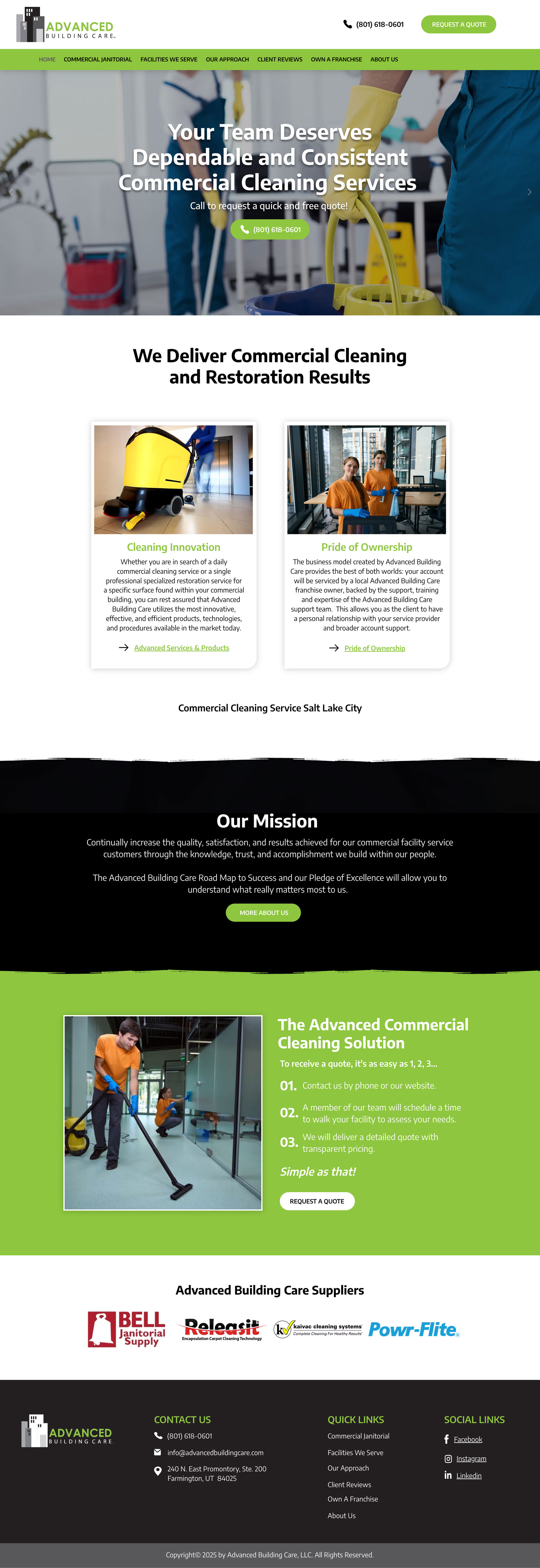 Advanced Building Care - Before (Wix)