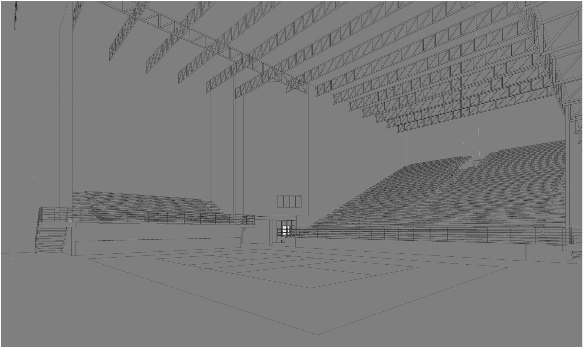 Championship Arena with 2000+ Seating Capacity